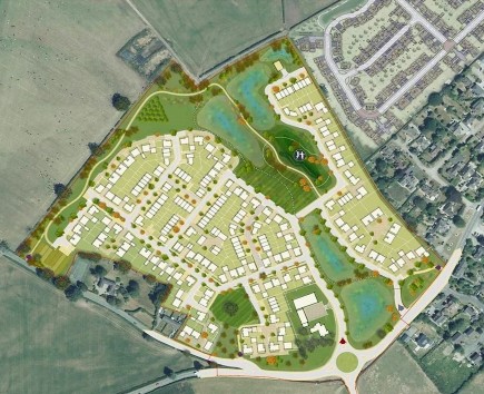 Masterplan of Baldwins Gate Staffordshire