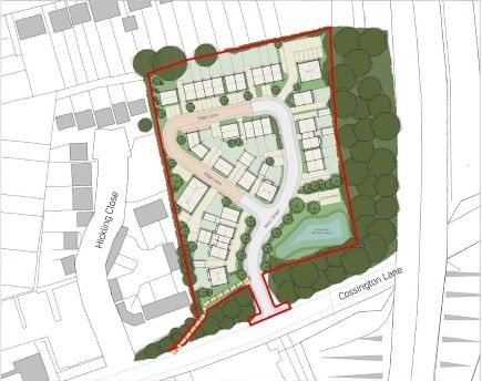 Masterplan Cossington Rothly Leicestershire